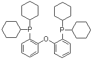 structure of CAS# 434336-16-0, Bis[2-(dicyclohexylphosphino)phenyl] ether;dicyclohexyl-[2-(2-dicyclohexylphosphanylphenoxy)phenyl]phosphane