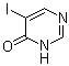 5-Iodo-4(3H)-pyrimidinone molecular structure (CAS 4349-07-9)
