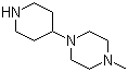 结构式 CAS# 436099-90-0, 1-甲基-4-(哌啶-4-基)哌嗪