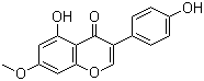 4',5-二羟基-7-甲氧基异黄酮分子结构 (CAS 437-64-9)