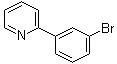 structure of CAS# 4373-60-8, 2-(3-Bromophenyl)pyridine;2-(3'-Bromophenyl)pyridine; 3-(2-Pyridinyl)phenyl bromide