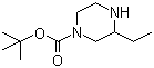N-Boc-3-Ethylpiperazine  molecular structure (CAS 438049-35-5)