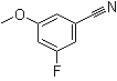 结构式 CAS# 439280-18-9, 3-氟-5-甲氧基苯甲腈