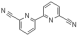 结构式 CAS# 4411-83-0, [2,2'-联吡啶]-6,6'-二甲腈