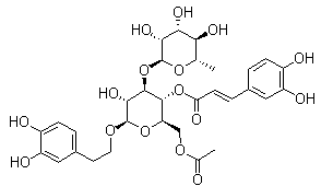 structure of CAS# 441769-43-3, 6-Acetylacteoside