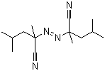 2,2'-Azobis(2,4-dimethyl)valeronitrile molecular structure (CAS 4419-11-8)