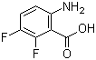 结构式 CAS# 442134-72-7, 2,3-二氟-6-氨基苯甲酸