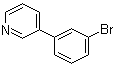 3-(3-Bromophenyl)pyridine molecular structure (CAS 4422-32-6)