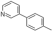 结构式 CAS# 4423-09-0, 3-(4-甲基苯基)吡啶