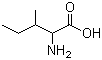 DL-异亮氨酸分子结构 (CAS 443-79-8)