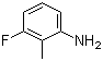 结构式 CAS# 443-86-7, 3-氟-2-甲基苯胺