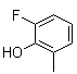 structure of CAS# 443-90-3, 2-Fluoro-6-methylphenol;6-Fluoro-o-cresol
