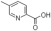 5-Methylpyridine-2-carboxylic acid molecular structure (CAS 4434-13-3)