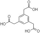 structure of CAS# 4435-67-0, Benzene-1,3,5-triacetic acid