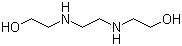 structure of CAS# 4439-20-7, N,N'-Bis(2-hydroxyethyl)ethylenediamine