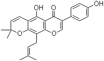 Warangalone molecular structure (CAS 4449-55-2)
