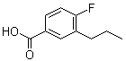 4-Fluoro-3-propylbenzoic acid molecular structure (CAS 445018-80-4)