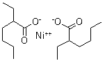 Nickel 2-ethylhexanoate molecular structure (CAS 4454-16-4)