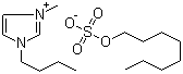 structure of CAS# 445473-58-5, 1-Butyl-3-methylimidazolium 1-octyl sulfate;1-Butyl-3-methylimidazolium octyl sulfate; 1-Methyl-3-butylimidazolium octyl sulfate; Ecoeng 418