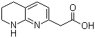 5,6,7,8-Tetrahydro-1,8-naphthyridin-2-acetic acid molecular structure (CAS 445490-61-9)