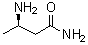 (3R)-3-氨基丁酰胺分子结构 (CAS 44589-02-8)