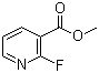 2-氟烟酸甲酯分子结构 (CAS 446-26-4)