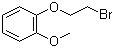 结构式 CAS# 4463-59-6, 2-(2-溴乙氧基)茴香醚; 2-(2-甲氧基苯氧基)溴乙烷