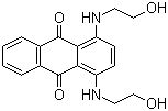 1,4-Bis[(2-hydroxyethyl)amino]anthraquinone molecular structure (CAS 4471-41-4)