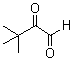 3,3-二甲基-2-氧代丁醛分子结构 (CAS 4480-47-1)