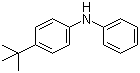 4-tert-Butyldiphenylamine molecular structure (CAS 4496-49-5)