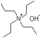 Tetrapropylammonium hydroxide molecular structure (CAS 4499-86-9)