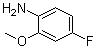2-Methoxy-4-fluoroaniline molecular structure (CAS 450-91-9)