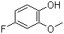 structure of CAS# 450-93-1, 4-Fluoro-2-methoxyphenol;4-Fluoroguaiacol