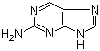 结构式 CAS# 452-06-2, 2-氨基嘌呤