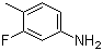 3-Fluoro-4-methylaniline molecular structure (CAS 452-77-7)