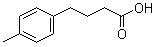 4-(4-Methylphenyl)butanoic acid molecular structure (CAS 4521-22-6)