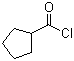 环戊基甲酰氯分子结构 (CAS 4524-93-0)