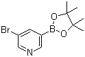5-Bromopyridine-3-boronic acid pinacol ester molecular structure (CAS 452972-13-3)