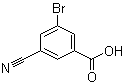 structure of CAS# 453566-14-8, 3-Bromo-5-cyanobenzoic acid