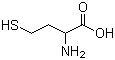 结构式 CAS# 454-29-5, DL-高半胱氨酸; 2-氨基-4-巯基丁酸