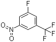 结构式 CAS# 454-73-9, 3-氟-5硝基三氟甲苯