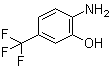 structure of CAS# 454-82-0, 2-Amino-5-(trifluoromethyl)phenol;2-Hydroxy-4-(trifluoromethyl)aniline