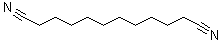1,12-十二烷二腈分子结构 (CAS 4543-66-2)