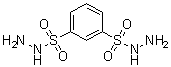 1,3-Benzenedisulfonic acid dihydrazide molecular structure (CAS 4547-70-0)
