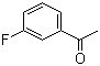 3'-Fluoroacetophenone molecular structure (CAS 455-36-7)