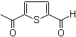 structure of CAS# 4565-29-1, 5-Acetylthiophene-2-carboxaldehyde;5-Formyl-2-acetylthiophene