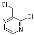 structure of CAS# 45660-95-5, 2-Chloromethyl-3-chloropyrazine