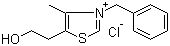structure of CAS# 4568-71-2, 3-Benzyl-5-(2-hydroxyethyl)-4-methylthiazolium chloride