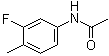3'-氟-4'-甲基乙酰苯胺分子结构 (CAS 458-10-6)