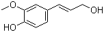 Coniferyl alcohol molecular structure (CAS 458-35-5)
